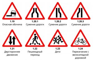 Какой фон должен быть у предупреждающего знака осторожно